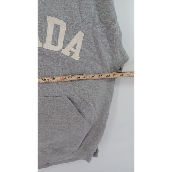 The Shirt Company Pullover Sweater Men's Large/G Hooded Gray CANADA" - Picture 8 of 10